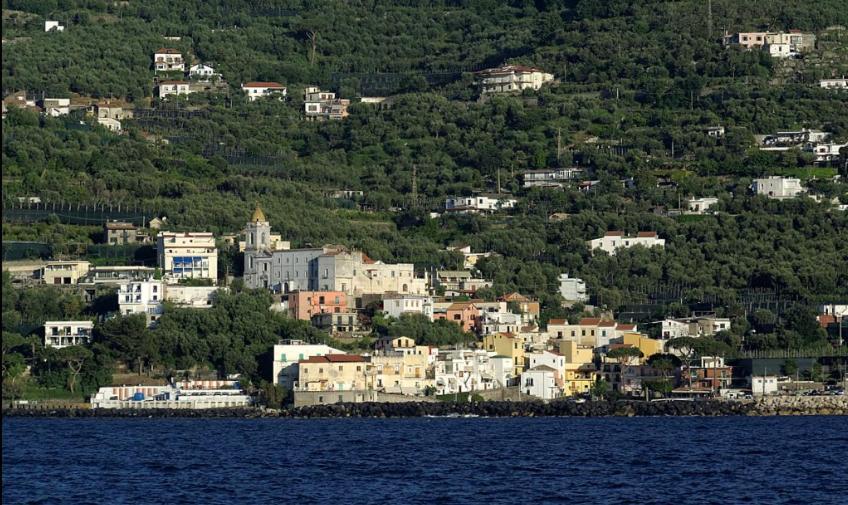 Un Paradiso A Sorrento Con Piscina Massa Lubrense Exterior foto