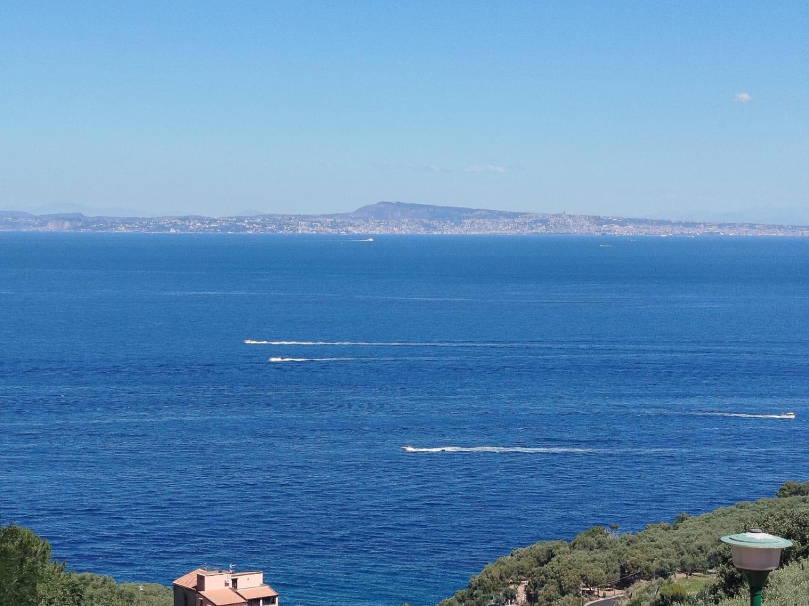 Un Paradiso A Sorrento Con Piscina Massa Lubrense Exterior foto
